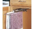 Rev-A-Shelf RS563-47C  Base Cabinet Pull-Out/Undersink, 3 Prong Towel Bar Pull Out - Chrome Finish