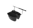 Rev-A-Shelf RS5CCSO12-13-1  Door Mount Cleaning Caddy - Black Finish