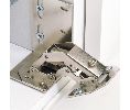 Rev-A-Shelf RS6552E-10 Sink-Front Tip-Out Tray, Euro Hinge Pair (Zinc), 9" Width - Chrome Finish