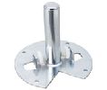 Rev-A-Shelf RSBM1-04-52  Bottom Mount Lazy Susan Hardware Component, One Shelf Hardware Set - Zinc Coated Finish