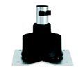 Rev-A-Shelf RSBM1-VL-4-LHUB-12  Bottom Mount Lazy Susan Hardware Components, 1 Shelf Bottom Mount Hardware Sets With Base Hub - 12 per box