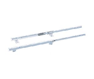 Rev-A-Shelf RSBM3834EW-20  Bottom Mount Slides, Trash Pull-Out Ball Bearing Slides - White Finish - 1 Set