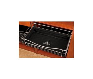 Rev-A-Shelf RSCBL-181418-B Cloth Liner for Pull-Out Baskets, 14" Depth, 18" Height, 18" Width, Black Finish