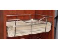 Rev-A-Shelf RSCBL-241211-T Cloth Liner for Pull-Out Closet Baskets, 12" Depth, 11" Height, 24" Width, Tan Finish