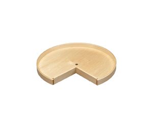 Rev-A-Shelf RSLD4BW-941-28-8  28" Wood Pie Cut Lazy Susans, Dependently Rotating, Single Shelves - Maple Finish - 8 per box