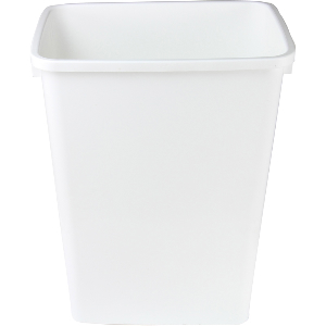 Rev A Shelf Rsrv50w Trash Pull Out Replacement Bin 50 Qt White Finish