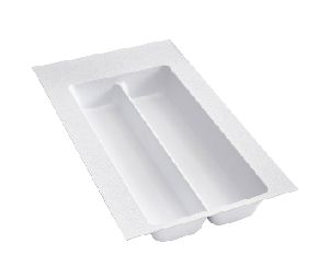 Rev-A-Shelf RSUT-10A-52  Utility Drawer Insert, Utensil Tray - Almond Finish