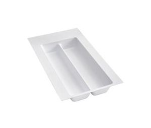 Rev-A-Shelf RSUT-10W-10  Utility Drawer Insert, Utensil Tray - White Finish - 10 per box