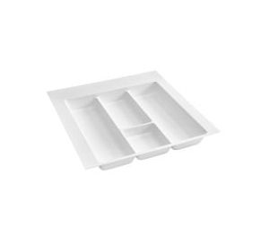 Rev-A-Shelf RSGUT15W  Utility Drawer Insert, Utensil Tray - Glossy White Finish
