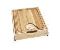 Rev-A-Shelf Corporation RS4WCCB-419HFLSC-1 18" Full Access Cut-Out Cutting Board Drawer with BLUMOTION Soft-Close Slides