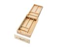 Rev-A-Shelf Corporation RS4WTCD-15H-1 12" Tiered Cutlery Drawer, for Face Frame Construction, No Slides - Natural Maple