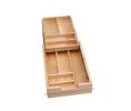 Rev-A-Shelf Corporation RS4WTCD-343HFL-1 13" Full Access Tiered Cutlery Drawer, No Slides - Natural Maple
