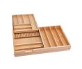 Rev-A-Shelf Corporation RS4WTCD-36H-1 27" Tiered Cutlery Drawer, for Face Frame Construction, No Slides - Natural Maple