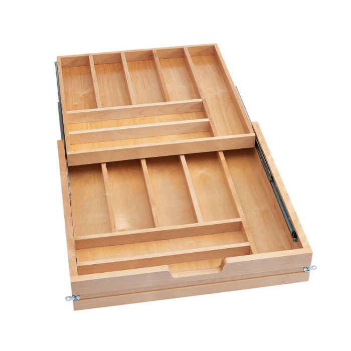 RevAShelf Corporation RS4WTCD572HFLSC1 221/2" Tiered Cutlery