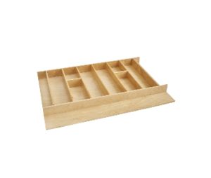 Rev-A-Shelf RS4WUT-36-1 Wood Utensil Tray, 33-1/8" Width