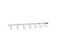 Rev-A-Shelf RSBRCSL-14NS-CR-1 Sidelines Deluxe Static Belt Rack, 7 Hook - Chrome Finish