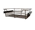 Rev-A-Shelf RSCBLSL-301417-T-1 Sidelines Pull-Out Closet Basket, 30" Width, 14" Depth, 17" Height - Tan Finish