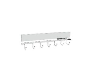 Rev-A-Shelf RSCBRSL-14-BZ-1 Sidelines Deluxe Slide Belt Rack, 7 Hook - Bronze Finish