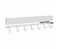 Rev-A-Shelf RSCSWBRSL-14-CR-1 Sidelines Premier Swivel Belt Rack, 7 Hook - Chrome Finish