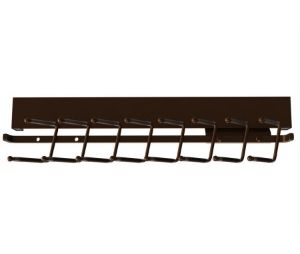 Rev-A-Shelf RSCSWTRSL-14-SC-1 Sidelines Swivel Tie Rack, Side Mount - Satin Chrome Finish