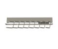 Rev-A-Shelf RSCTRSL-14-SN-1 Sidelines Deluxe Slide Tie Rack, Side Mount - Satin Nickel Finish