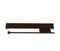 Rev-A-Shelf RSCVRSL-14-BZ-1 Sidelines Deluxe Slide Valet Rod, 13-13/16" Depth - Bronze Finish