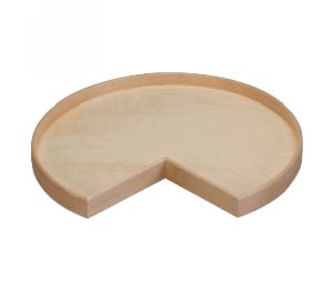 Rev-A-Shelf RSLD4NW-401-32BS-1 Standard Rim, Single Shelf w/Aluminum Bearing Attached, Kidney Lazy Susans, 32" Diameter - Maple Finish