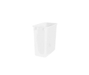 Rev-A-Shelf RSRV-32-14-8 Trash Pull-Out Replacement Bins, 32 QT - Gray Finish - 8 per Box