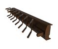Rev-A-Shelf RSTRCPOSL-14-BZ-1 Sidelines Pop-Out Tie Rack, Side Mount - Bronze Finish