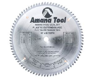 Amana Tool AALB10801  Plastic Non Melt Plexi-Glass Saw Blade, 10" Diameter