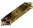 Schaub and Company HC761-ALP  Brass Forgings Series, Solid Brass Backplate, 4-1/4" Length - Antique Light Polish Finish