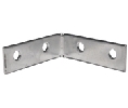 Selby FR226ZC-2S  Steel Corner Brace, 2" x 5/8" Dimensions - Zinc Finish