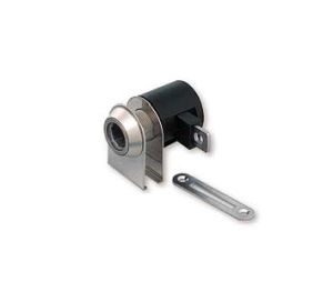 Sugatsune America SL1330GL-MK-GA Glass Door Cam Lock with Master Key, 2" x 2-1/8" Size - Gold Finish