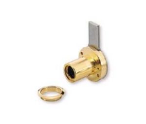 Sugatsune America SL1830-MK-GA Drawer Lock Housing System with Master Key - Gold Finish