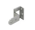 Sugatsune America SLAHS-20-SN Overlay Angle Hinge, 3/4" Surface Mount - Satin Nickel Finish