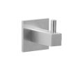 Sugatsune America SLDSH-04 Coat & Hat Hook, Single Prong - Satin Stainless Steel Finish