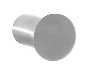 Sugatsune America SLDSH-129 Coat & Hat Hook, Single Prong - Satin Stainless Steel Finish