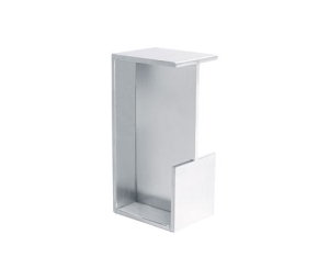 Sugatsune America SLDSI-4254-500-35 Sliding Pocket Edge Door Pull, 1-3/8" Overall Length - Satin Stainless Steel Finish