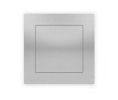 Sugatsune America SLDSI-4501-75 Sliding Door Recessed, Square Pull, 2-15/16" Overall Length - Satin Stainless Steel Finish