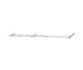 Sugatsune America SLDSR-02-98 Double Towel Bar, 38-9/16" Center to Center - Satin Stainless Steel Finish