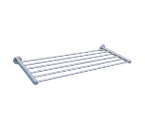 Sugatsune America SLDSR-08-60 DSR-08 Series Hotel Towel Rack, 23-5/8" Center to Center - Satin Stainless Steel Finish