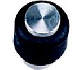 Sugatsune America SLFS06-S  FS Series, Aluminum Knob, 5/8" Diameter - Rubber Finish