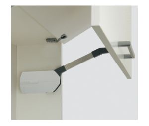 Sugatsune America SLHBF-ELAN-HM Bi-Fold Lift Assist Mechanism, For 4.9 - 5.7 kg Door Weight - Anodized, Light Gray Finish