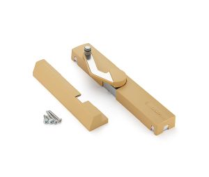 Sugatsune America SLLDD-S-L-LBR Door Damper, Self & Soft-Close, Left Hand - Light Brown Finish