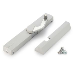 Sugatsune America SLLDD-S-R-LGR Door Damper, Self & Soft-Close, Right Hand - Light Gray Finish
