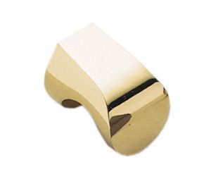 Sugatsune America SLMKZ-L/PB MKZ Series Zinc Alloy Knob, 13/16" Diameter - Polished Brass Finish