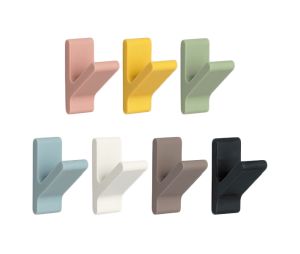 Sugatsune America SLPXB-GN05-101-BR Multi-Purpose Decorative Single Hook, 1-3/8" Long - Brown Finish