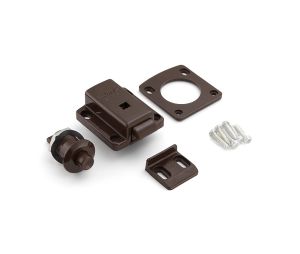 Sugatsune America SLSL-B-211-BRN Push Latch - Brown Finish