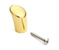 Sugatsune America SLTMT-16 TMT Series, Finger Pull, 1/2" Diameter - 24K Gold Plating Finish