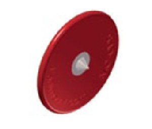 Sugatsune Corporation SLMC-CP5  Fastmount, Center Points with Stainless Steel Tip for Metal Series Clips - Red Finish